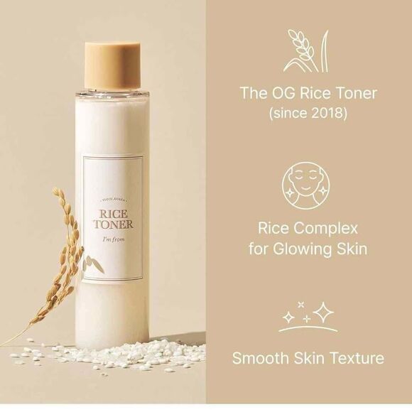 I'm from Rice Toner, Milky Toner for Glowing Skin, Korean Rice, Glow Essence - Picture 3 of 6